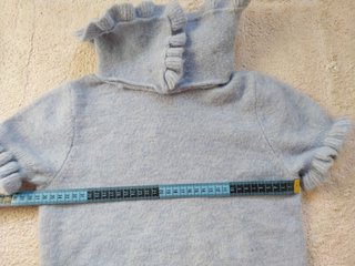 Jersey Zara azul con pedrería
