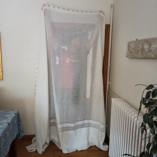Cortinas Blancas 2.80m ancho x 2.40m alto
