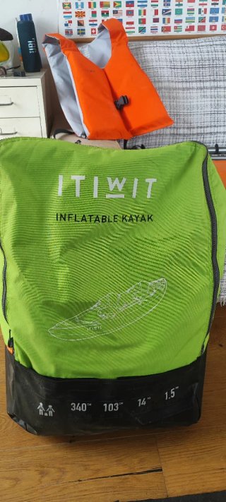 Kayak Hinchable Itiwit 2 Plazas