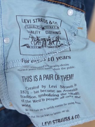 Pantalón vaquero Levi's azul