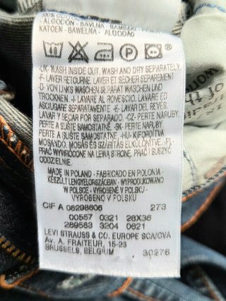 Pantalón vaquero Levi's azul