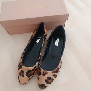Zapatos planos Elysses leopardo