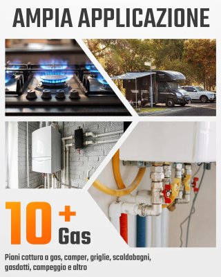 Rilevatore di Gas Ricaricabile