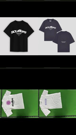 18 Camisetas Scuffers