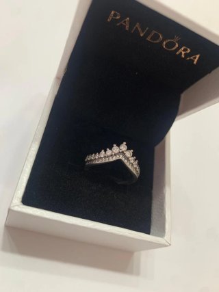 Anillo Tiara Princesa Pandora Talla 52