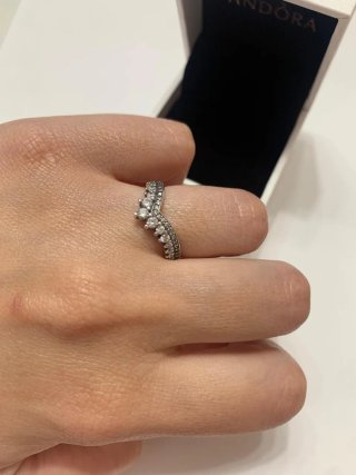 Anillo Tiara Princesa Pandora Talla 52