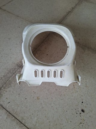 Careta Puch Condor Original color blanco