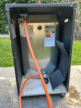 Estufa de gas llama azul Nevercold N4200