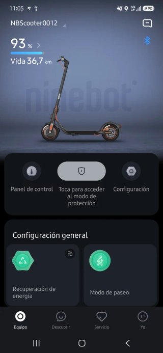 Patinete eléctrico Ninebot F40E