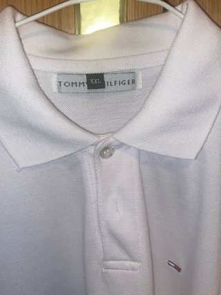 Polo Blanco Tommy Hilfiger
