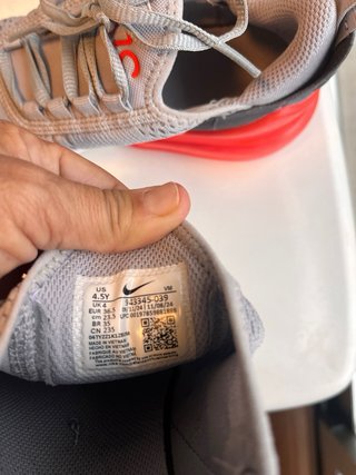 Nike Air Max 270 Infantil Gris/Rojo