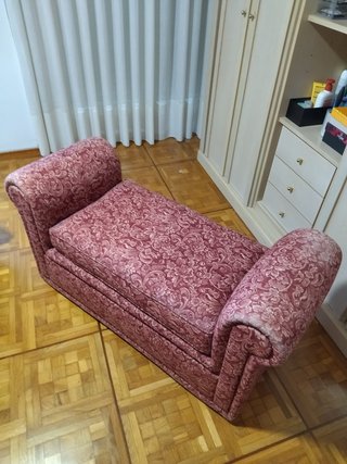 Banqueta Descalzadora Clásica Tapizada