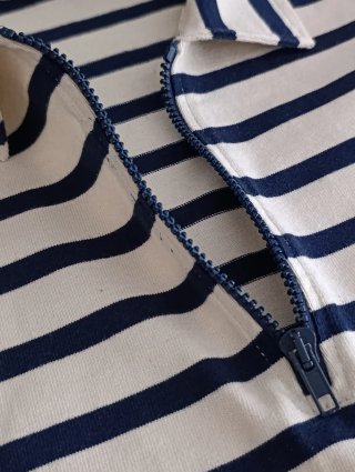 Sudadera cuello polo NUEVA