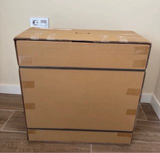 Reposapiés Havberg Ikea Gris
