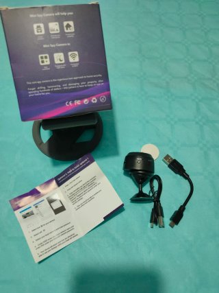 Mini Cámara Wi-Fi HD Visión Nocturna