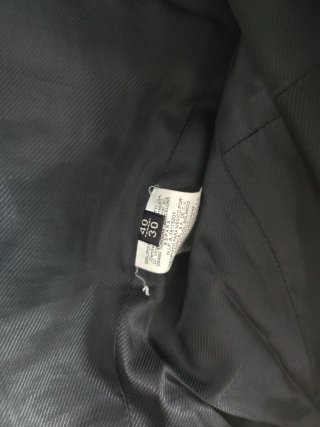 Americana de Pana Negra Massimo Dutti