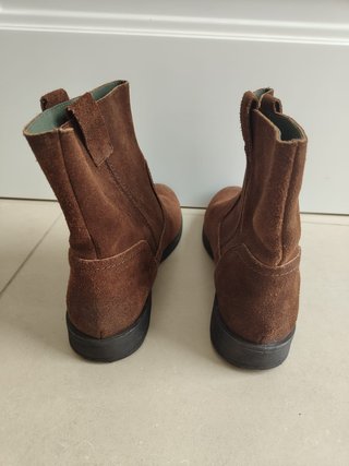 Botines de Piel Joyca Marrones Talla 40