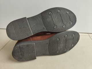 Botines de Piel Joyca Marrones Talla 40
