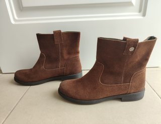 Botines de Piel Joyca Marrones Talla 40