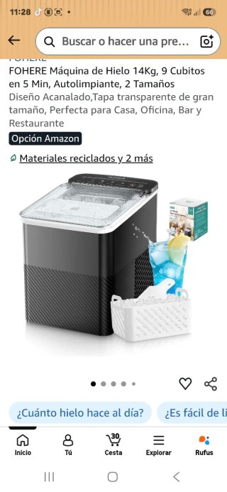 Máquina de Hielo Fohere