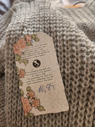 Jersey de lana gris