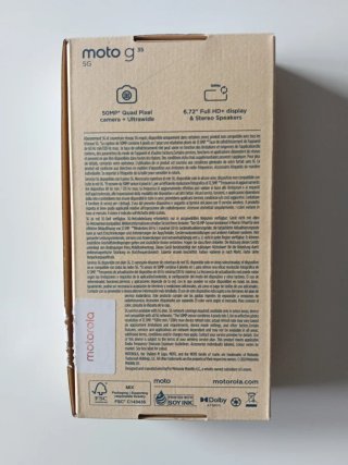 Móvil Motorola Moto G35 5G Negro