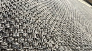 Alfombra Gris Rectangular
