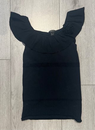 Camiseta Negra Mango Talla S