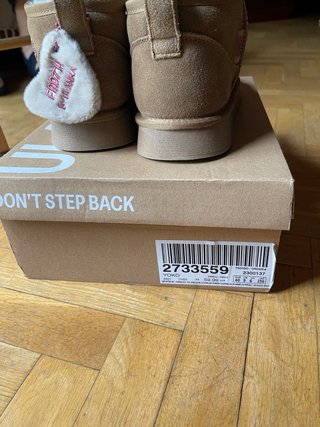 Botines Ulanka ante forro pelo tipo ugg