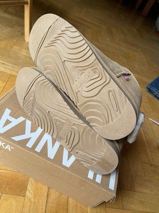 Botines Ulanka ante forro pelo tipo ugg