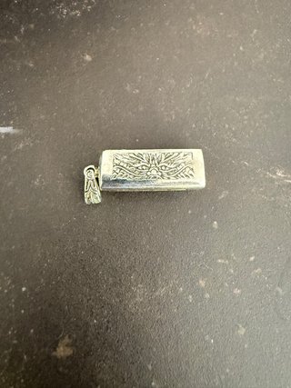 Colgante armónica plata maciza