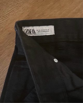 Pantalón cargo hombre negro