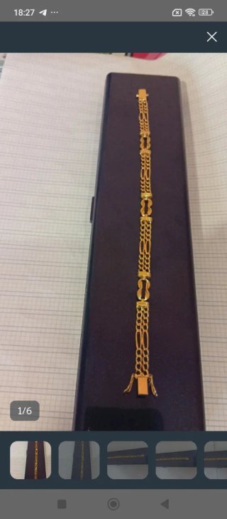 Pulsera de Oro 18K 750