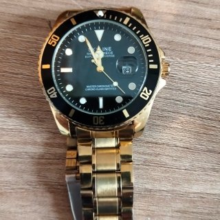 Reloj Sklaine Dorado y Negro