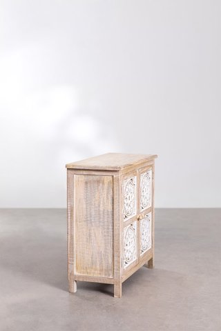 Aparador de Madera de Mango 75x35 cm