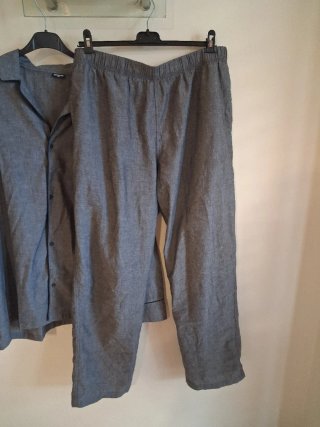 Pigiama uomo grigio