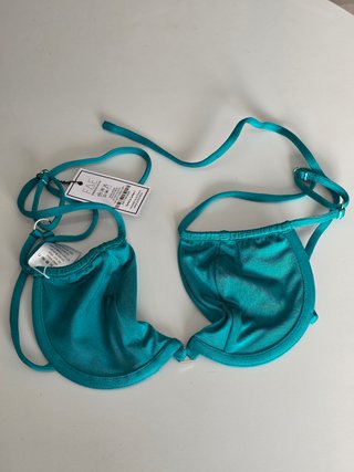 Top Bikini FAE Sheridan Turchese Taglia S