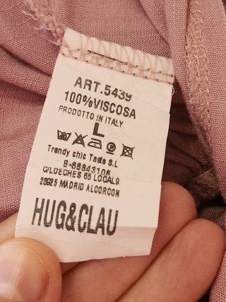 Blusa cruzada rosa