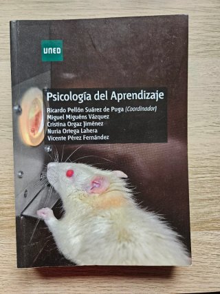 Psicología del Aprendizaje UNED