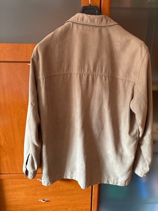 Chaqueta Beige Talla 54 con Etiquetas