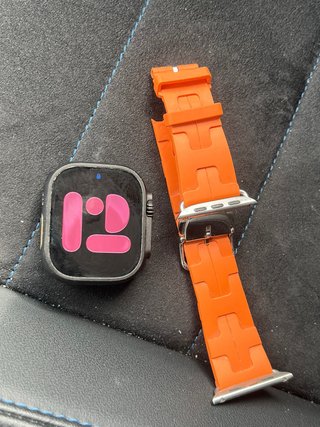 Apple Watch Ultra 2 Negro con Correa Hermès