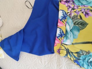Conjunto falda y camiseta estampado floral