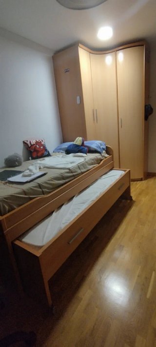 Conjunto de Armario y Cama Nido
