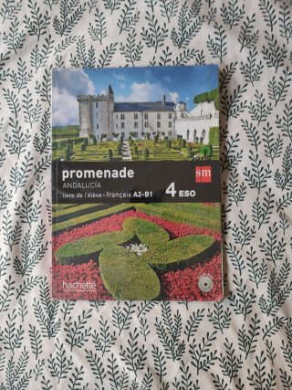 Promenade, français A2-B1, 4 ESO. Livre de l'élève