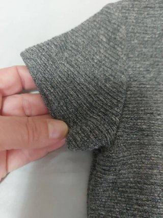 Vestido Zara Gris Talla 6 Años