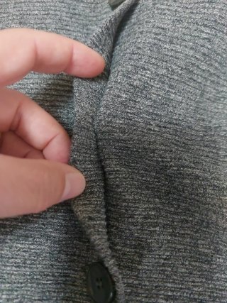 Vestido Zara Gris Talla 6 Años