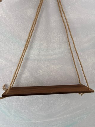 Estantería Colgante de Madera