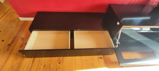 Mueble de salón negro