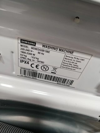 ☆LAVADORA SECADORA SAMSUNG 9/6KG RPM.1400☆