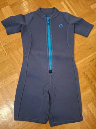 Neopreno Shorty SNK 100 Niños Azul Decathlon